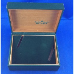 INTERESSANTE SCATOLA VINTAGE PER OROLOGIO ROLEX CODE 67.00.08 CON SCRITTA INTERNA CREATION GENEVE
