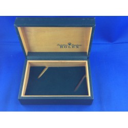 INTERESSANTE SCATOLA ROLEX VINTAGE CODE 68.00.2 68.00.3 CON CONTROSCATOLA CON INSERTO DOCUMENTI SCRITTA INTERNA CREATION GENEVE